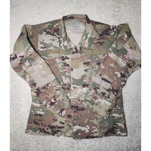 US Army OCP Combat Uniform Coat Jacket Top Multicam Camo Size Medium Regular